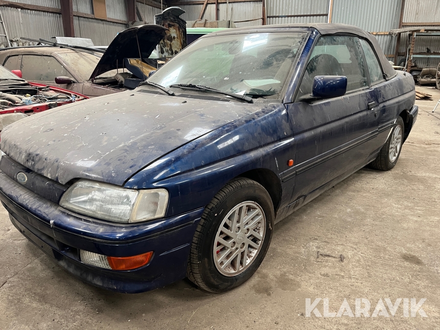 Veteranbil cabriolet Ford ESCORT 2 styk