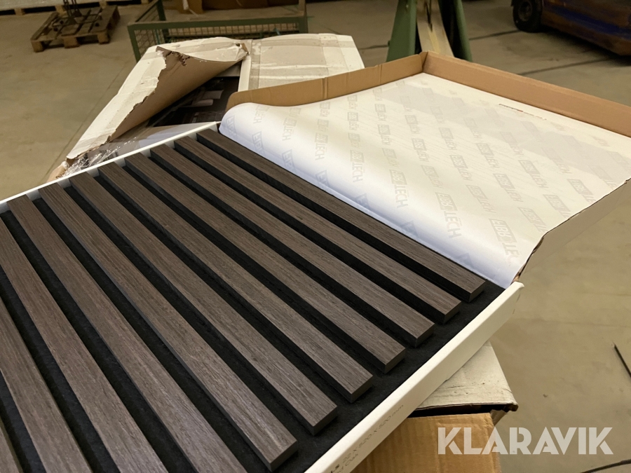 Akustik paneler Fibrotech Smoked Oak 80 styk