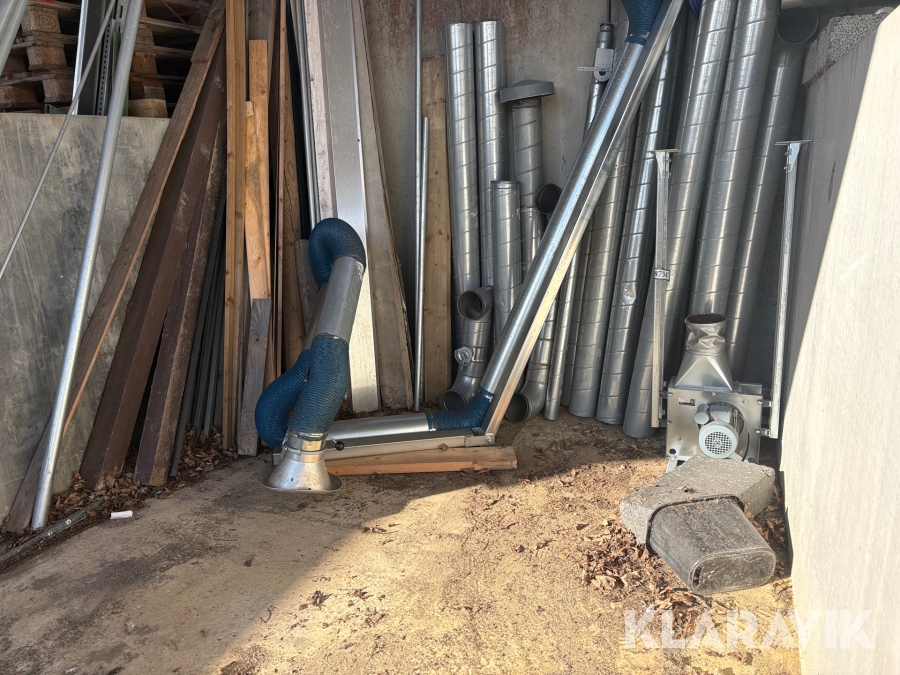 Svejse udsugning KlimaWent ERGO-L-3 2 arme - ét styk motor