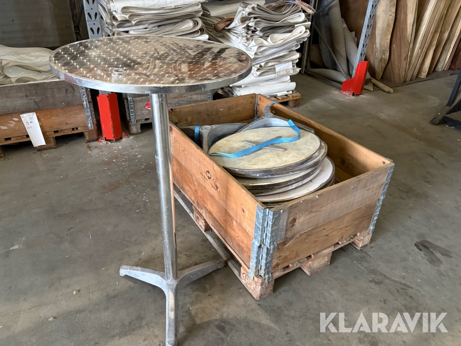 Caféborde 110cm Ø60 12styk