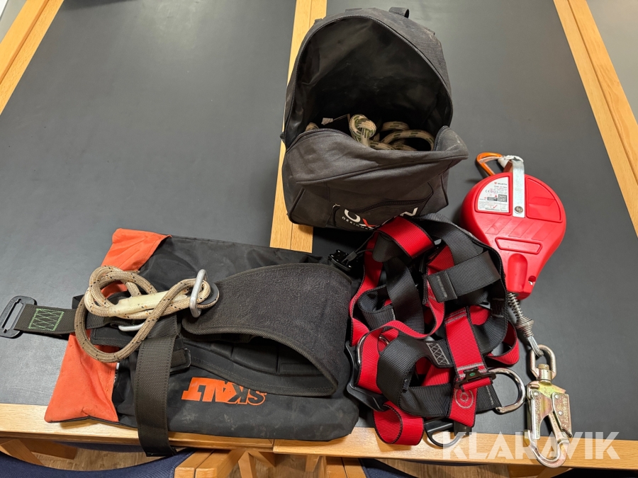 Faldsikring og sikkerhedsbælte