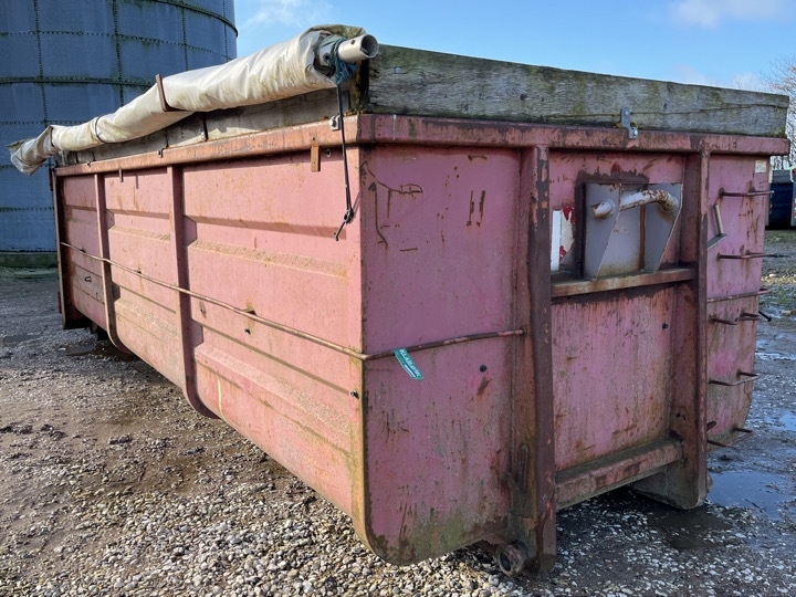 6m container med 145cm sider