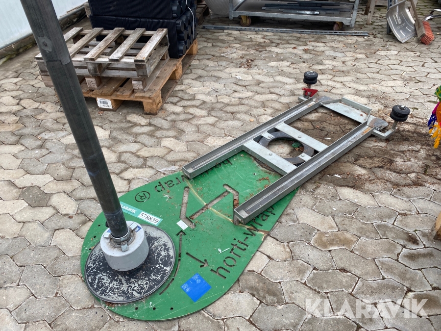 Strækfilmsvikler til trolley Easy-wrapper Horti-wrapper, Sor