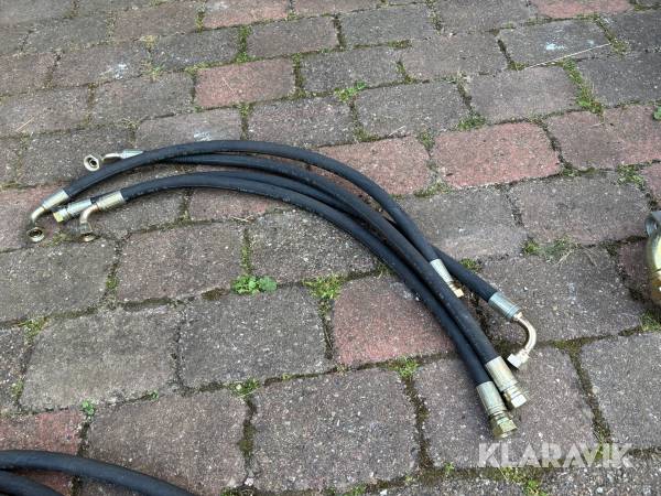 Hydraulik slanger 4 stk