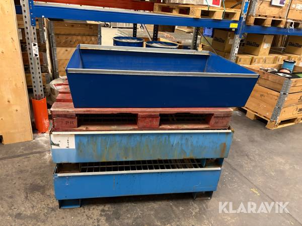 Miljøkar Denios + ICM 3 styk