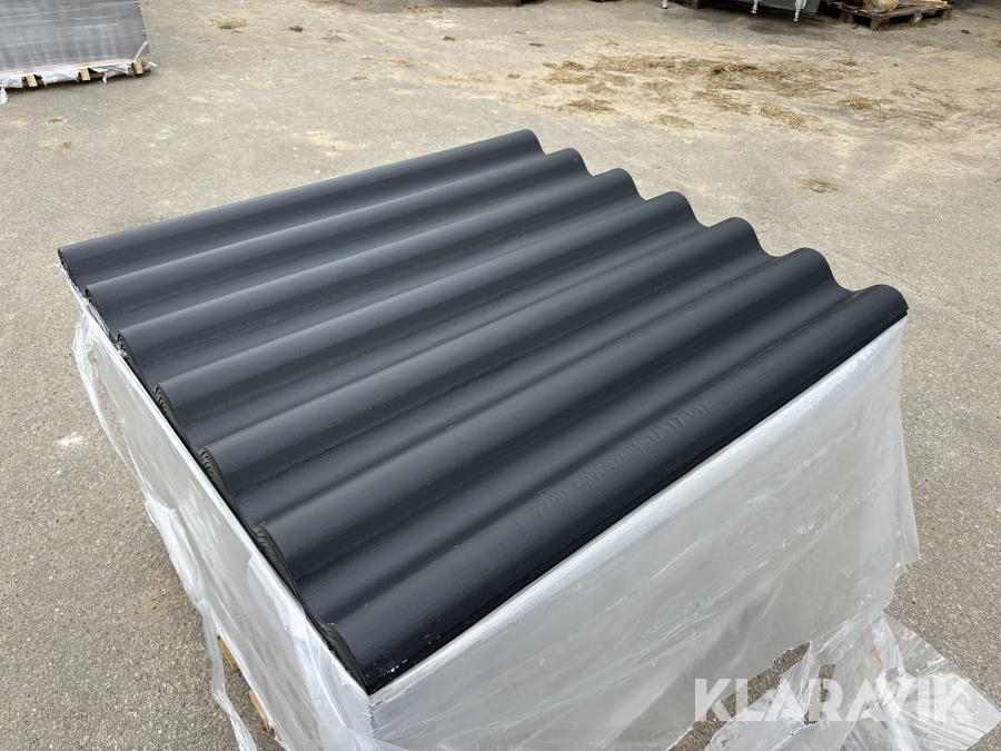 Bølgeplade 150styk Euronit 700T FK Sort