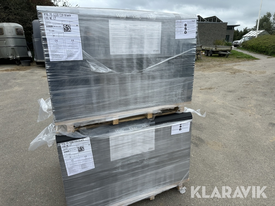 Bølgeplade 150styk Euronit 700T FK Sort