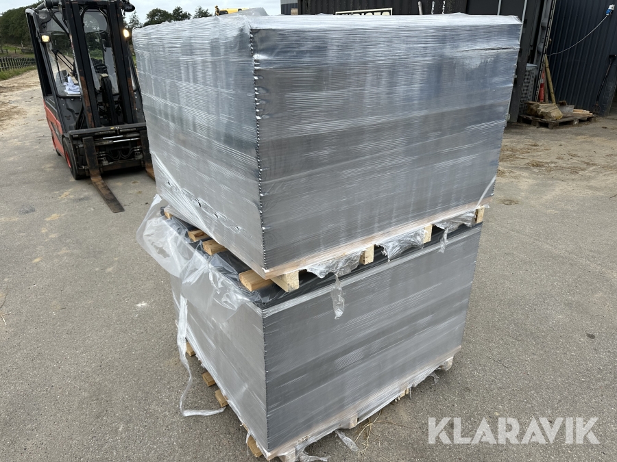 Bølgeplade 150styk Euronit 700T FK Sort