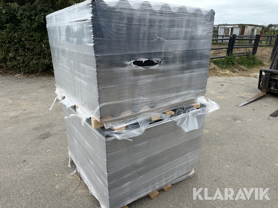 Bølgeplade 150styk Euronit 700T FK Sort