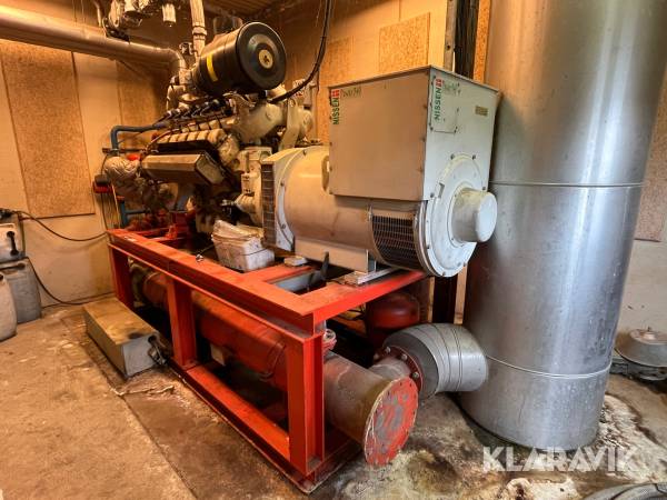 Generator Nissen/MAN E2842LE312 Biogas/diesel
