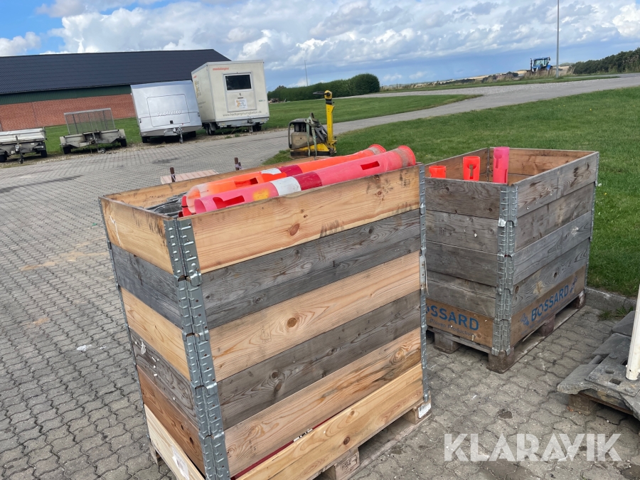 Afspærrings cylinder med fødder