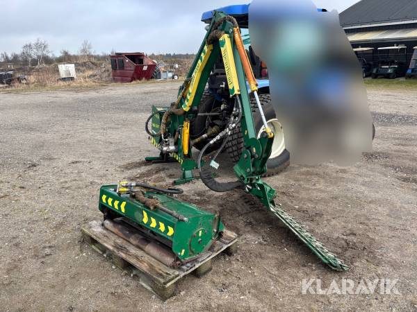 Arm klipper/Rabat klipper Lyngfeldt Spearhead Twiga 3000 + slagleklipper