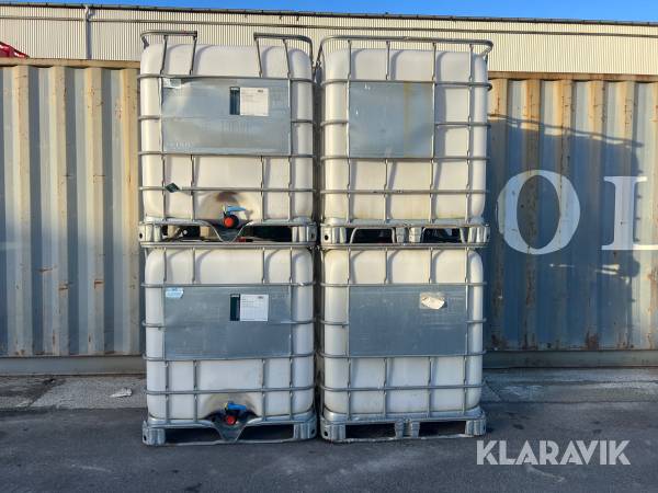 Palletank 4 styk Schütz 1000 L