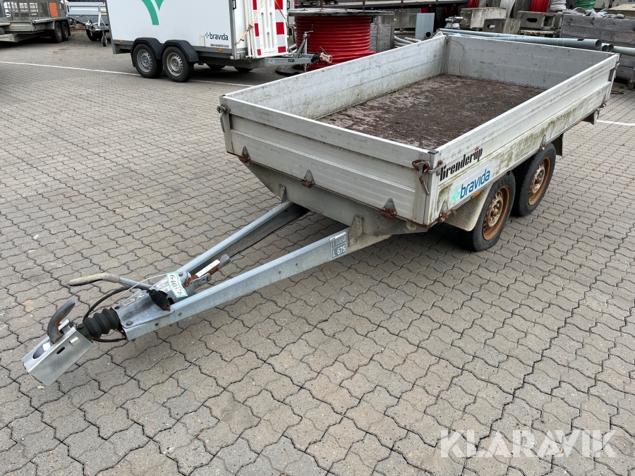 Anhængere til personbiler Brenderup 1000kg