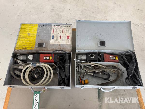 Kerneboremaskiner Ridgid HC-2W