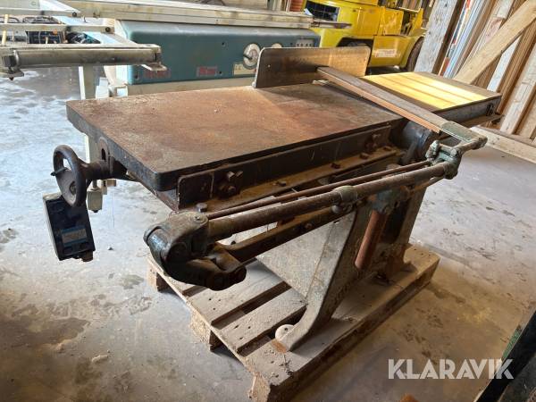 Afretterhøvl J. Junget