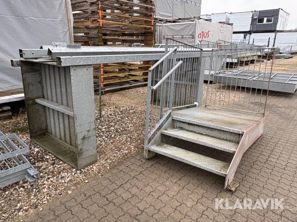 Trappetårn med reposer