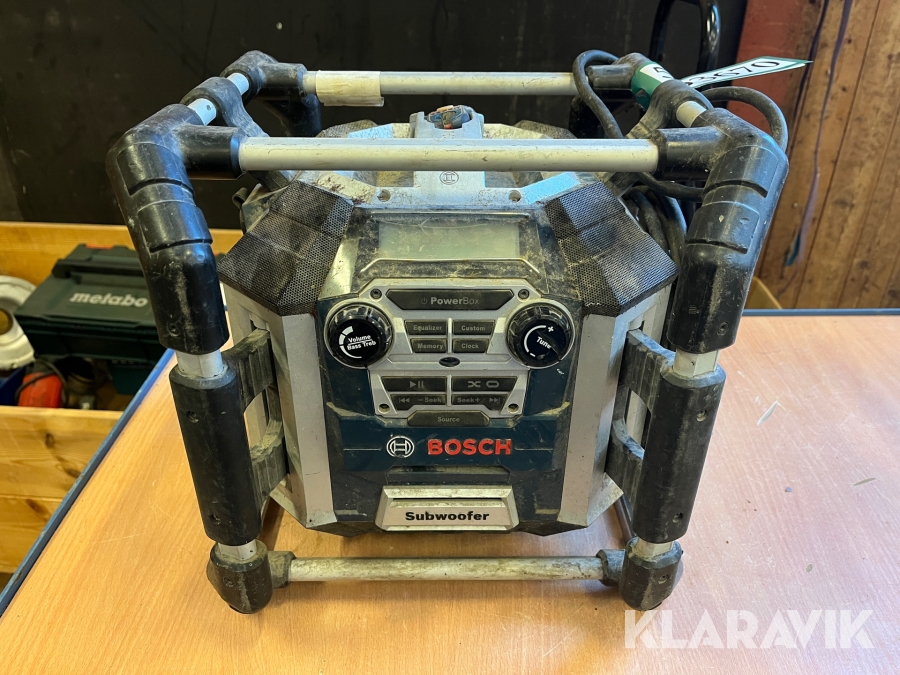 Radio Bosch GML 50 Rebild Klaravik auktioner