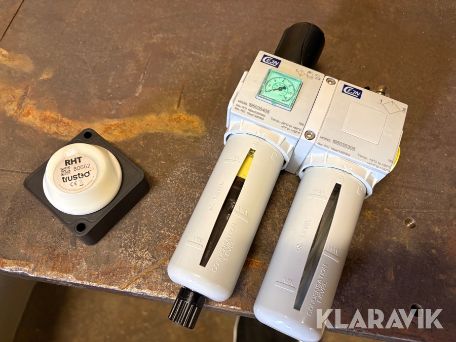 Luftbehandlingsenhed og RHT-sensore