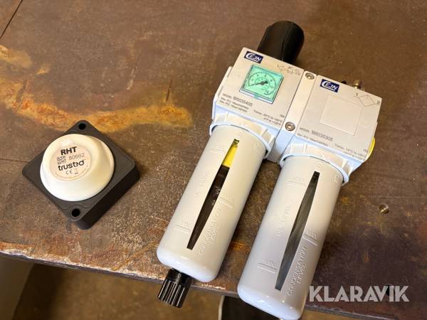 Luftbehandlingsenhed og RHT-sensore