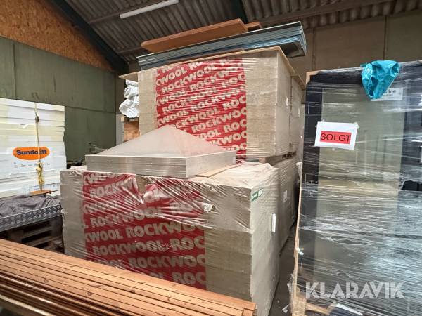 Isolering Rockwool 5 paller