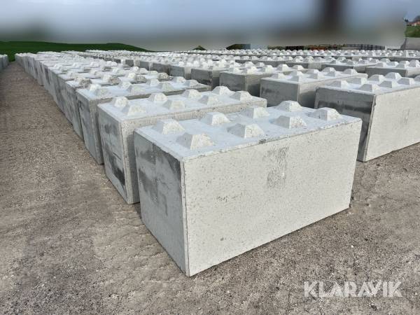 Betonblokke / siloklodser 25 styk -