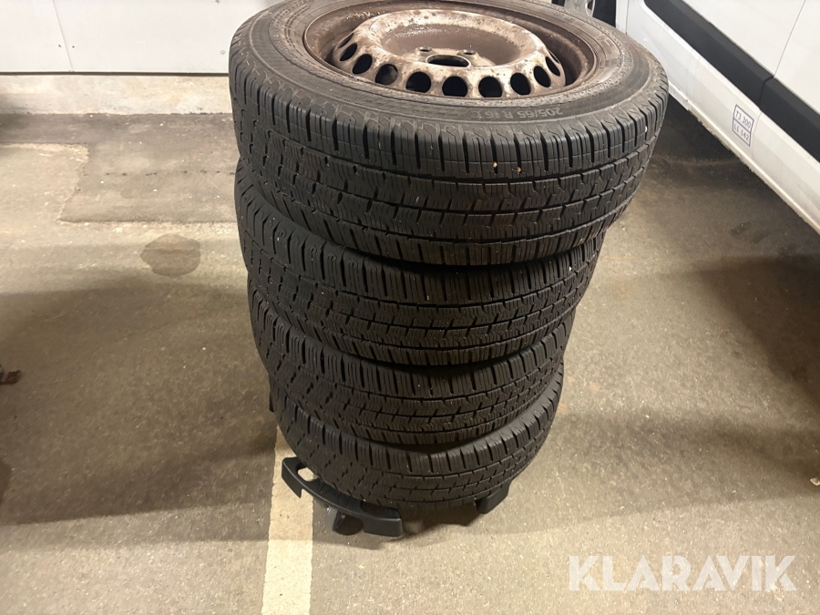 Dæk med fælg Continental - 4 styks