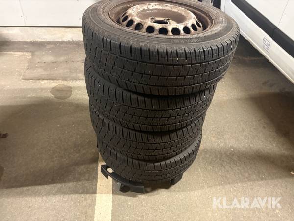 Dæk med fælg Continental - 4 styks