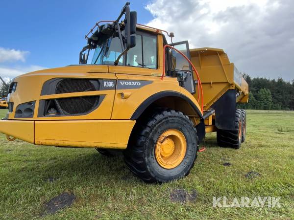 Dumper VOLVO HAULER A30G 17,3 m3 lad